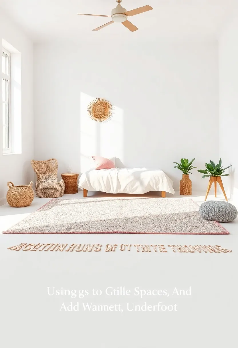 Using Rugs To Define Spaces And Add Warmth Underfoot