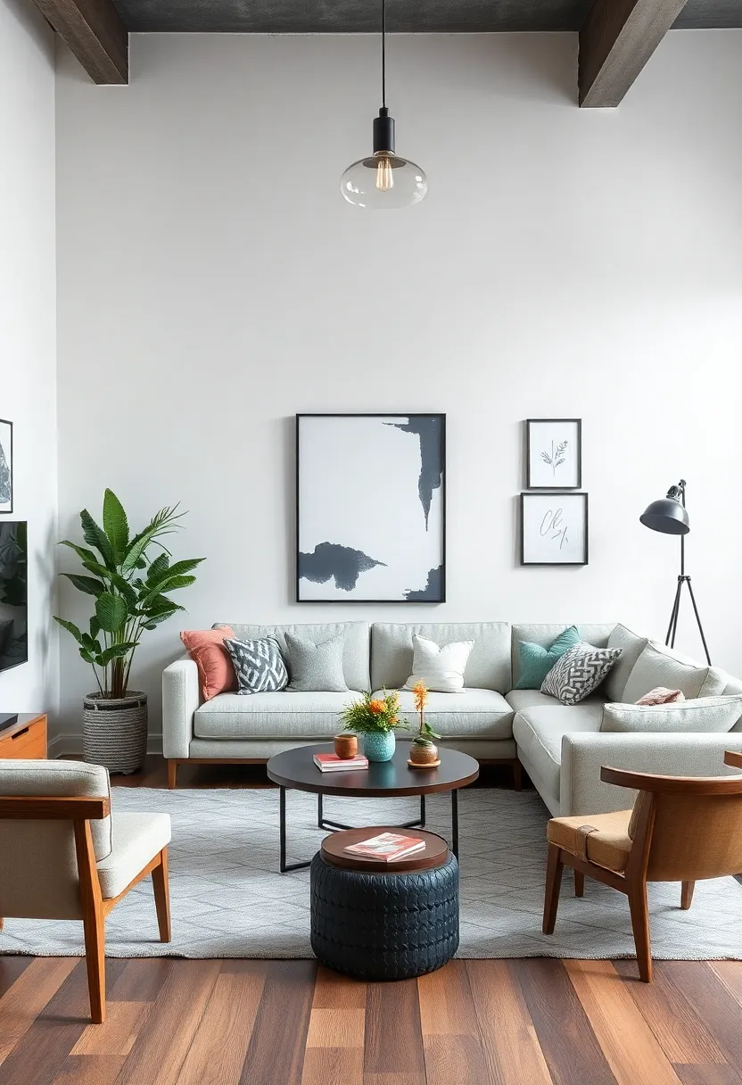 utilizing Bold Accessories to Highlight Industrial Elements in Your Room