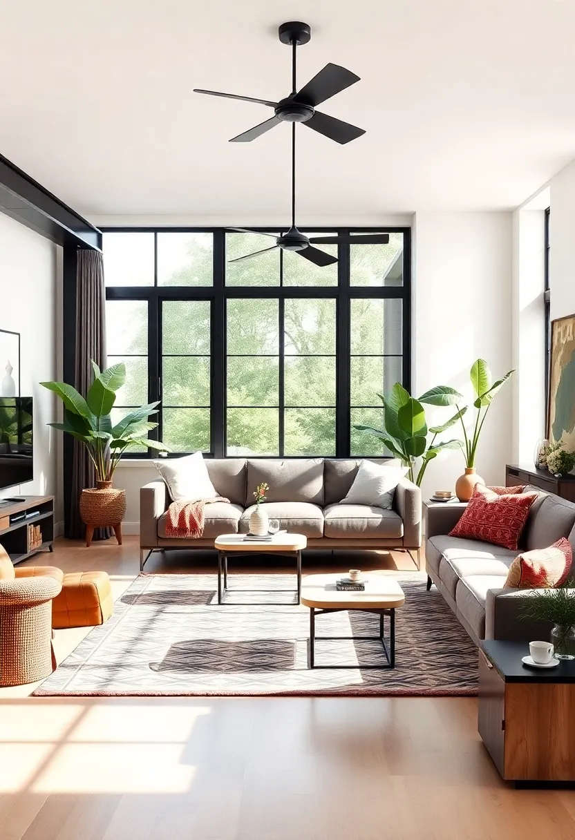 Utilizing Natural Light and Open Spaces to Balance Eclectic Designs