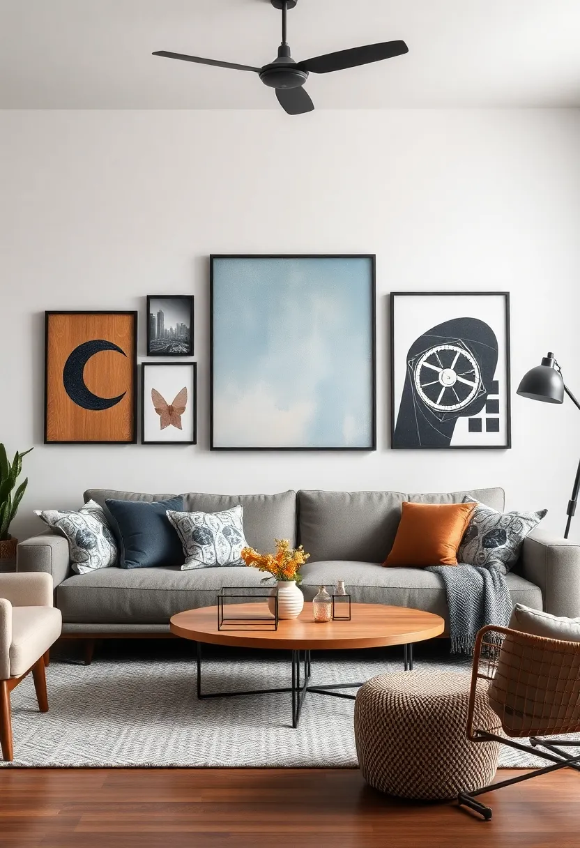 Showcasing Wall Art That blends Urban Aesthetics with Personal Touches