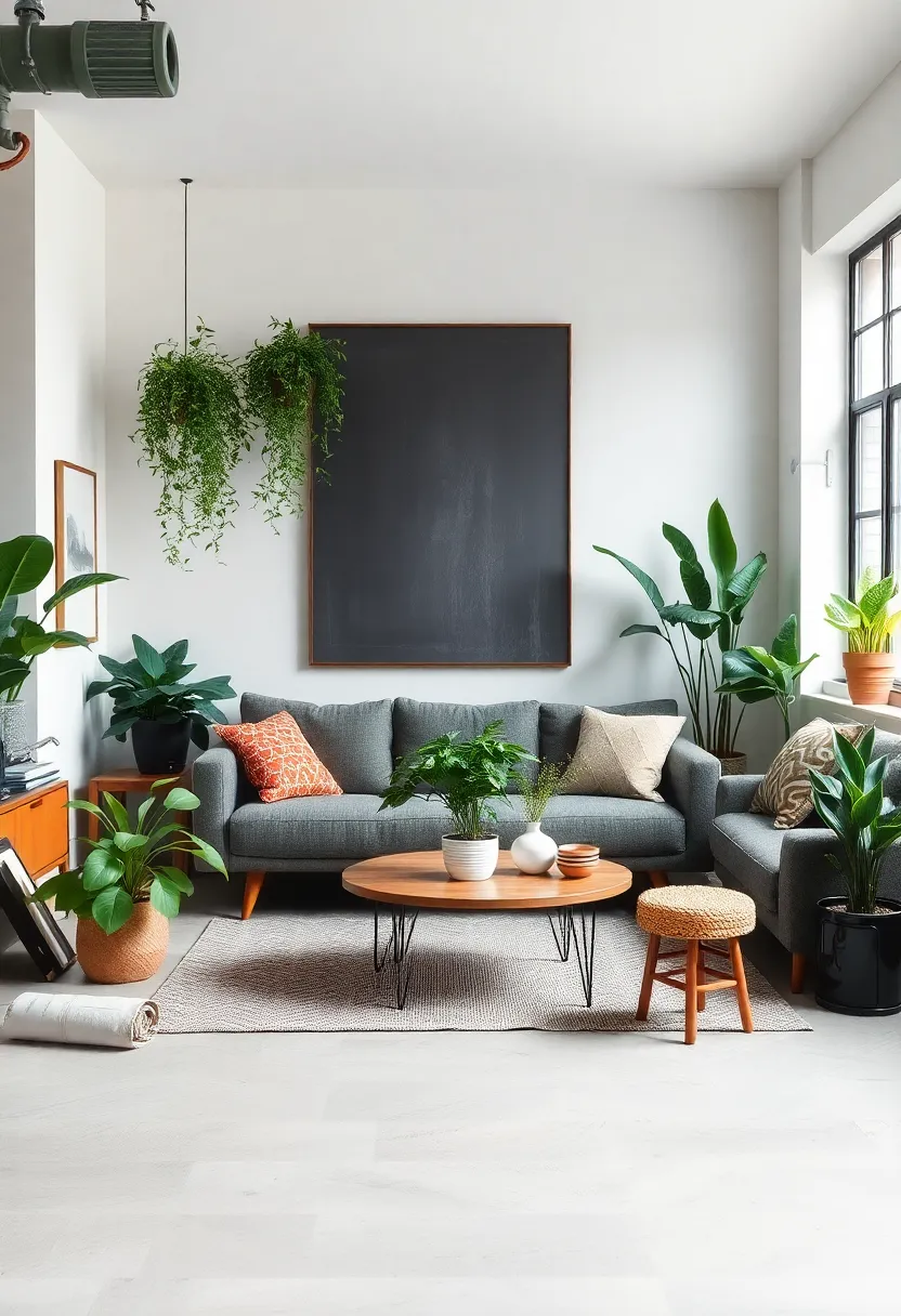 Greenery in an Industrial Eclectic Space: Selecting Plants That Shine