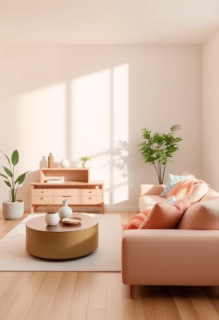 The Allure of Soft Pastels for ‌a Calming Living Room Atmosphere