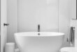 Elevate Serenity: Luxurious Finishes in Minimalist Bathroom Decor