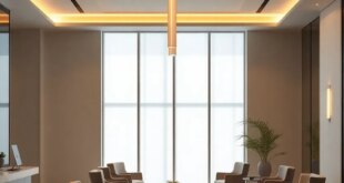 Illuminating Elegance: The Art of Statement Lighting in Luxury Office Design