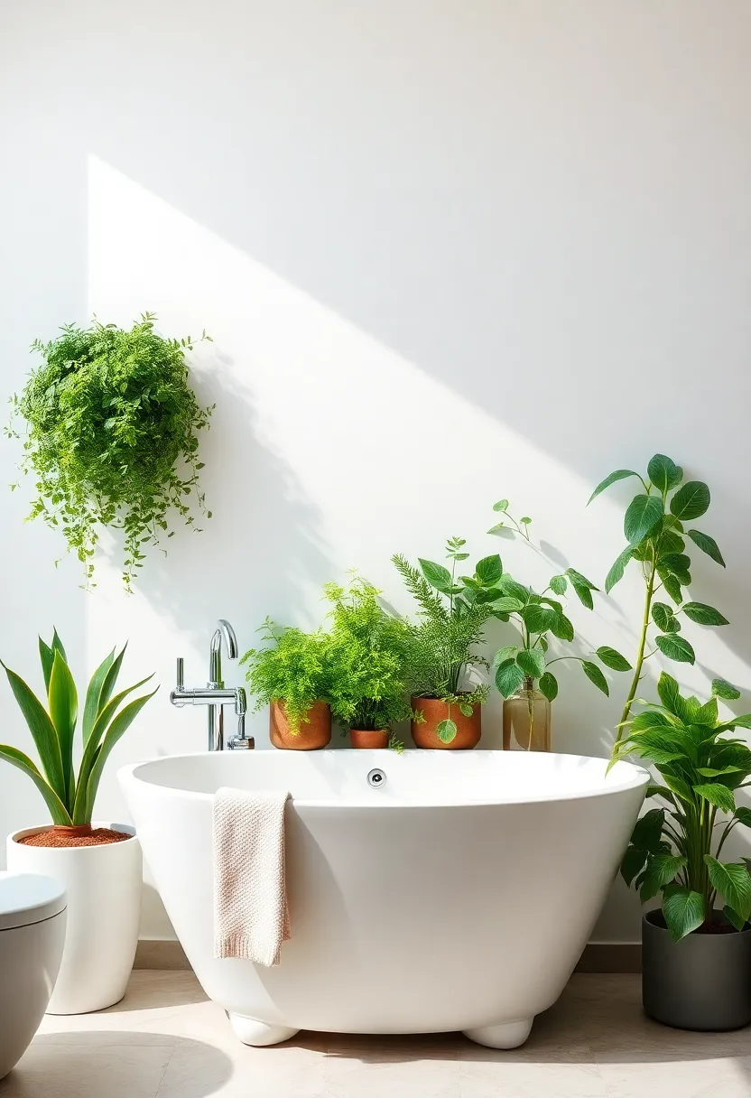 Creating a Spa-Like Atmosphere with Fragrant Herbs and Greens