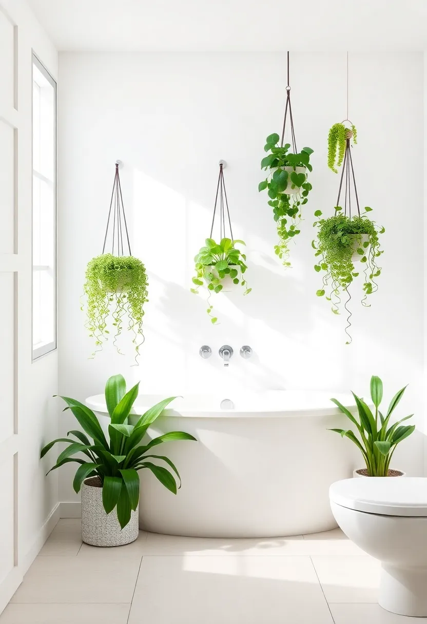 Incorporating Hanging Plants for a Vertical Garden Effect in Your Space