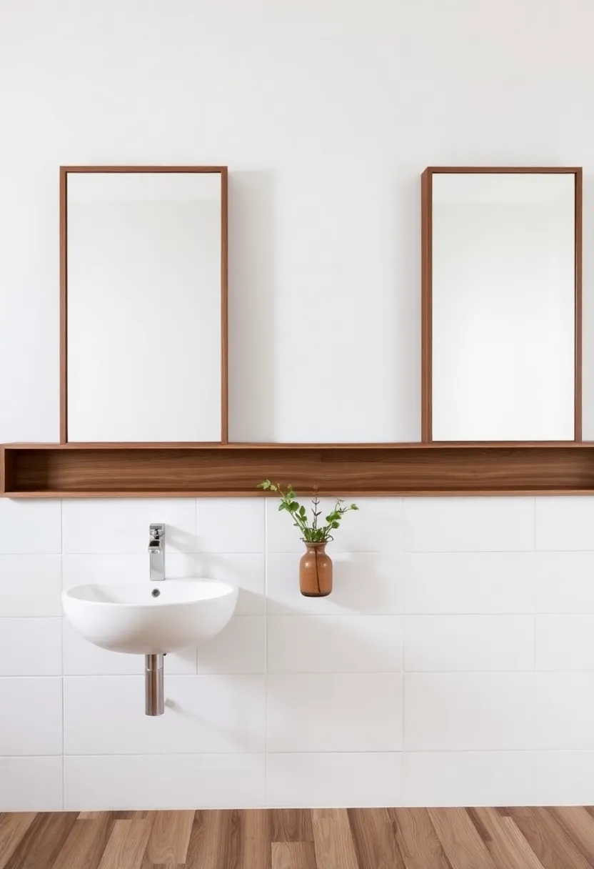 Floating Wooden Vanity: A Fusion of Style and Functionality