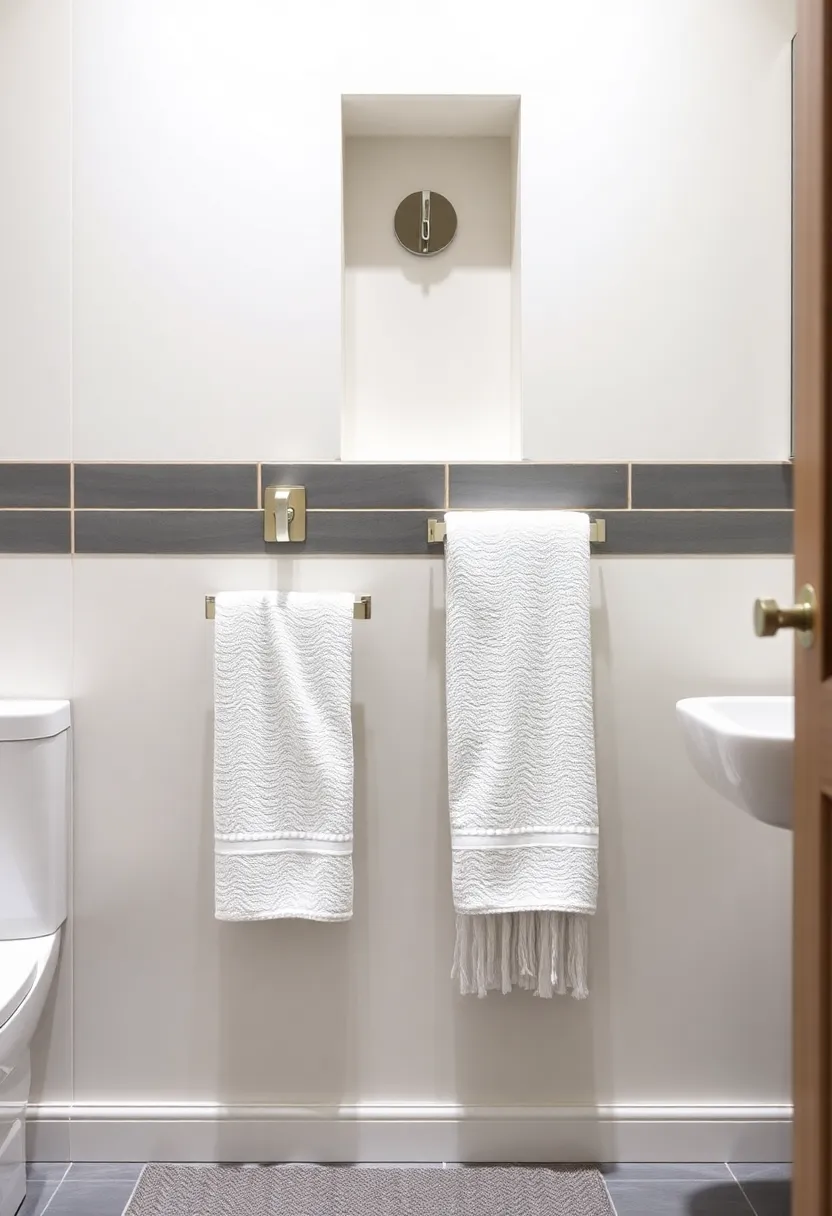 Hidden Niche:⁤ Create⁢ a recessed⁢ wall⁣ niche to store towels, keeping ⁣them hidden yet‍ accessible for a streamlined bathroom‌ feel