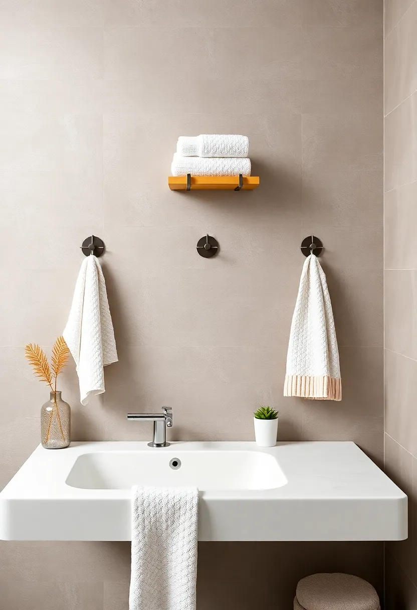 Hooks⁣ with Flair: Replace traditional towel rods with decorative hooks that complement⁤ your bathroom’s theme, turning storage into ‌an art form