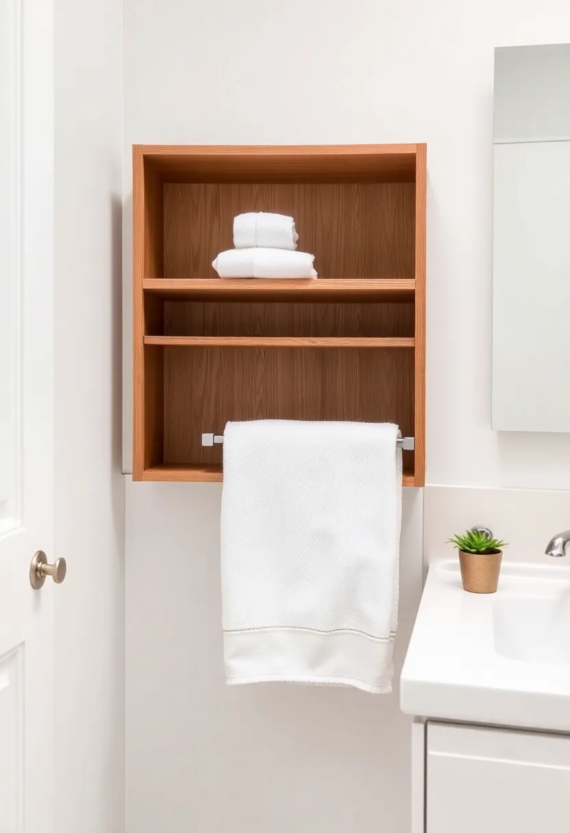 Pull-Out ‌Cabinet: Consider a ​pull-out ⁤cabinet hidden within ‌your vanity for a sleek look while providing ‌ample storage without taking ⁢up space