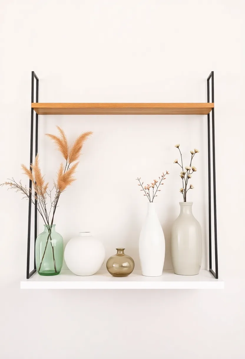 create a Thematic Display: Choose vases that reflect a particular‌ theme, such as coastal, bohemian, or ​vintage, to create a cohesive shelf design