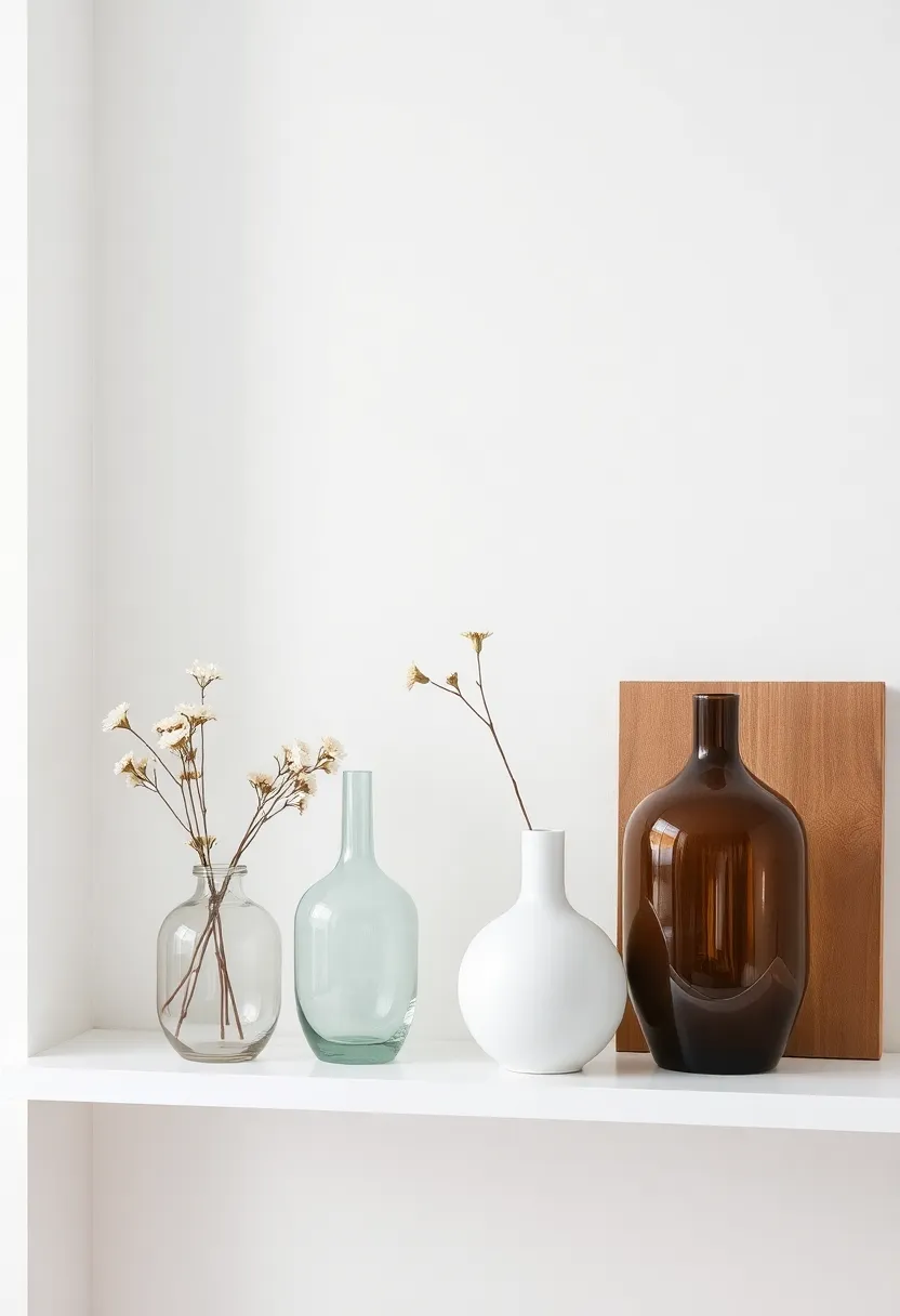 Experiment with Heights: Arrange vases ⁢of varying heights to draw the ​eye⁤ upward, creating an illusion of taller ​ceilings and ⁤more‌ spaciousness