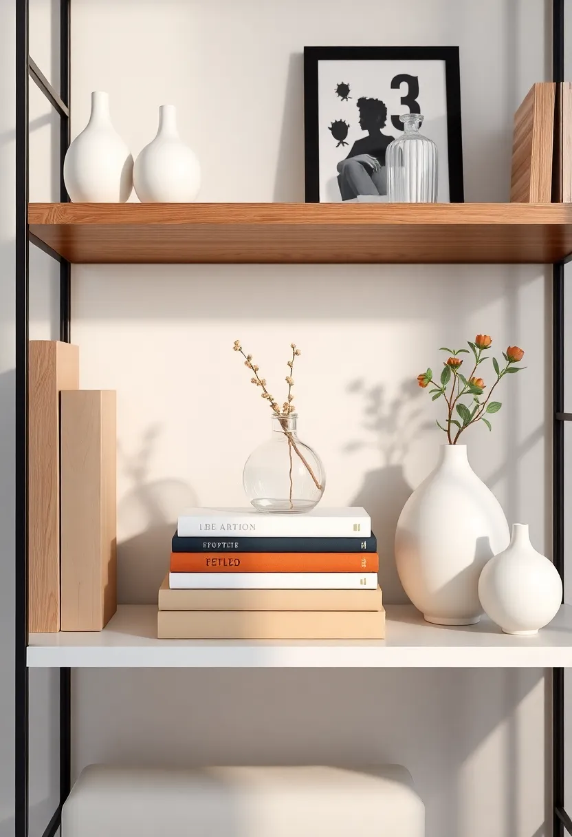 Stylize⁣ with books: stack a few ‍stylish books and place a petite‌ vase ⁣on top ⁢for an intellectual vibe that’s ⁣as practical as⁢ it ‍is⁣ indeed stylish