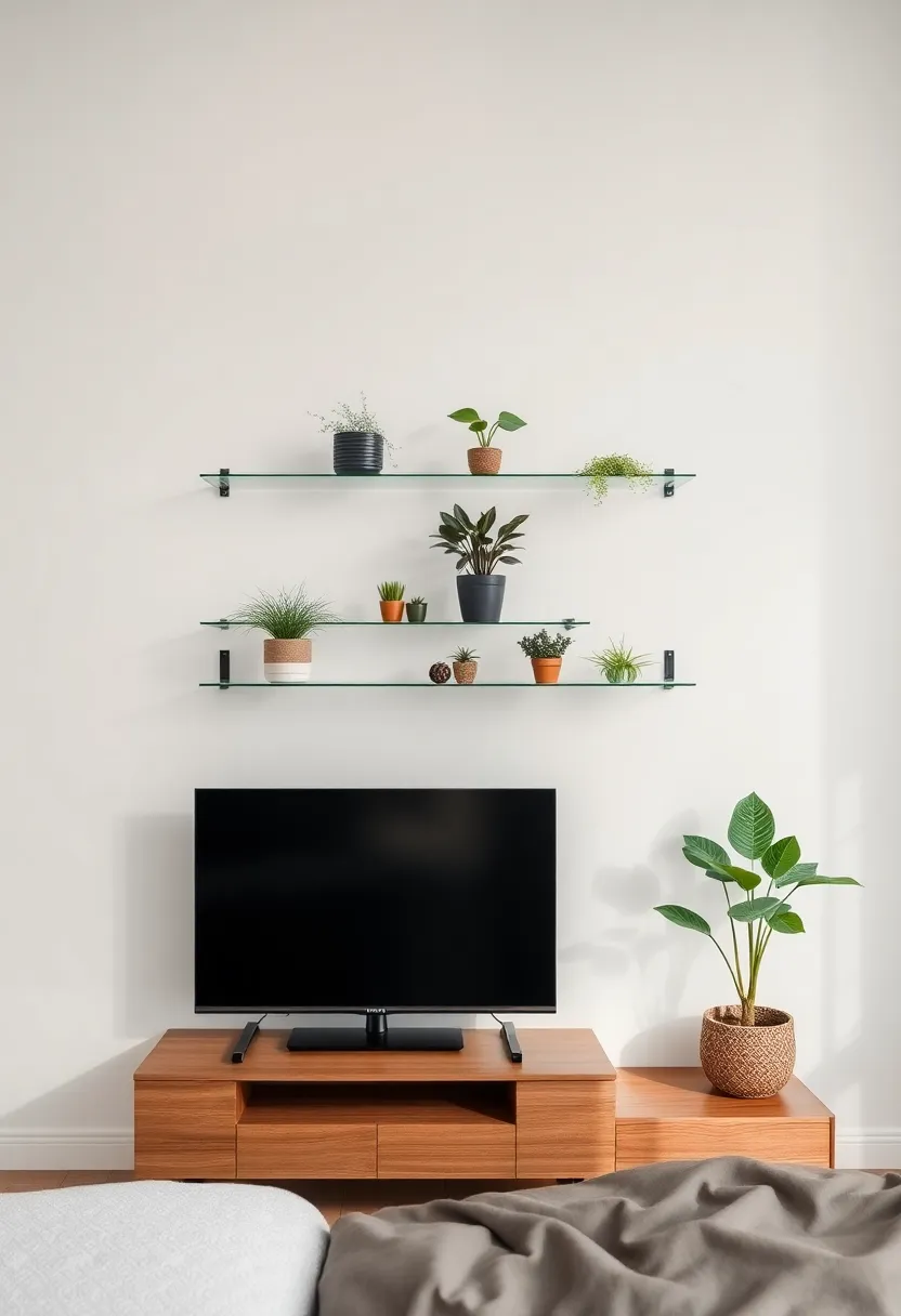 Inviting⁢ Nature Indoors with Stylish Plants on Your ⁤Glass Shelves