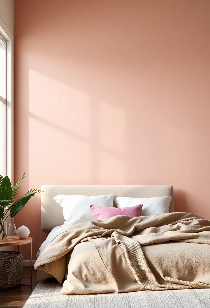 Accent Walls in Gentle Tones: Create an accent wall with a soft tone that complements the rest of the room’s palette while adding visual interest