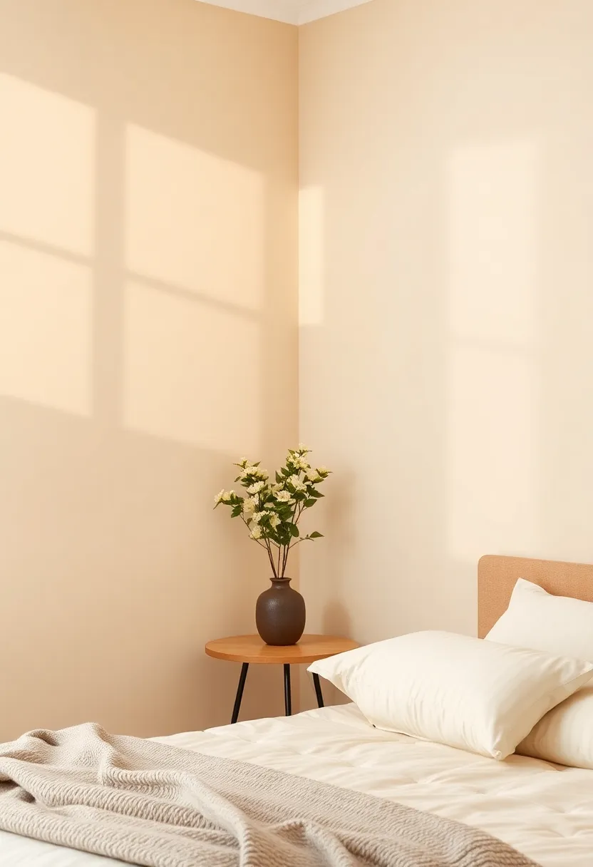 Light Beige for warmth: A warm beige can cozy up your space while maintaining a neutral palette that is easy to style