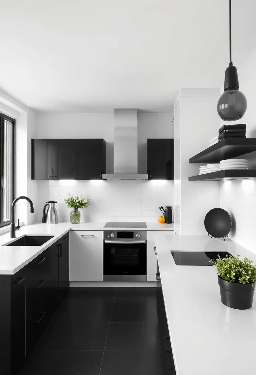 Creating Harmony: ⁤Balancing Black and white elements in Your‌ Kitchen