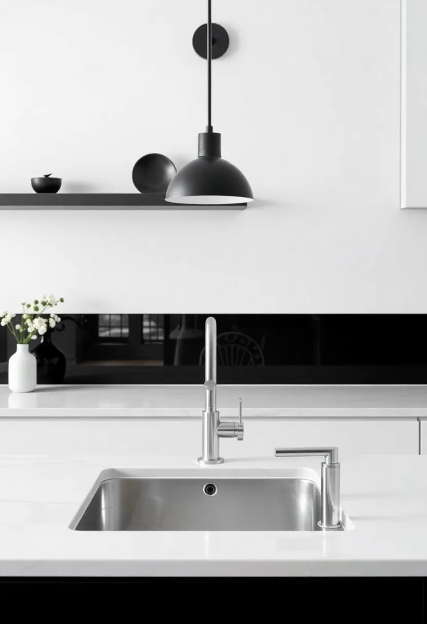 Elegant Hardware ⁣Choices: Choosing Sink and Faucet Finishes for coherence