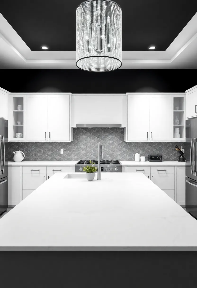Timeless Appeal of Monochromatic Kitchens radiating Sophistication