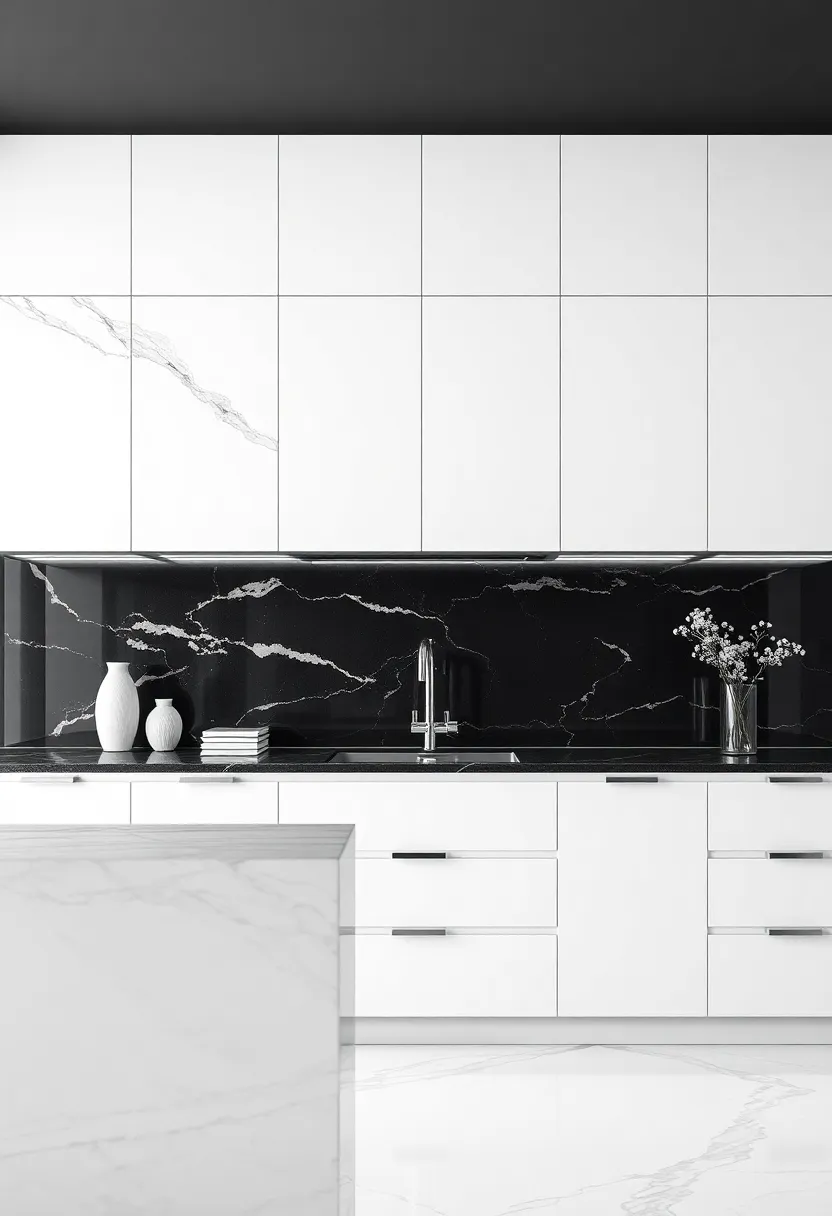 Timeless Materials: Exploring the Impact of Marble and Granite in ​Black and White