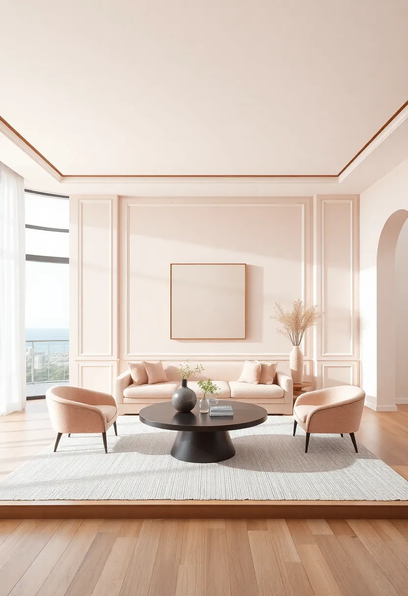 The harmony of Blush Pink and Soft Tan: A Visual Symphony ‍in Design
