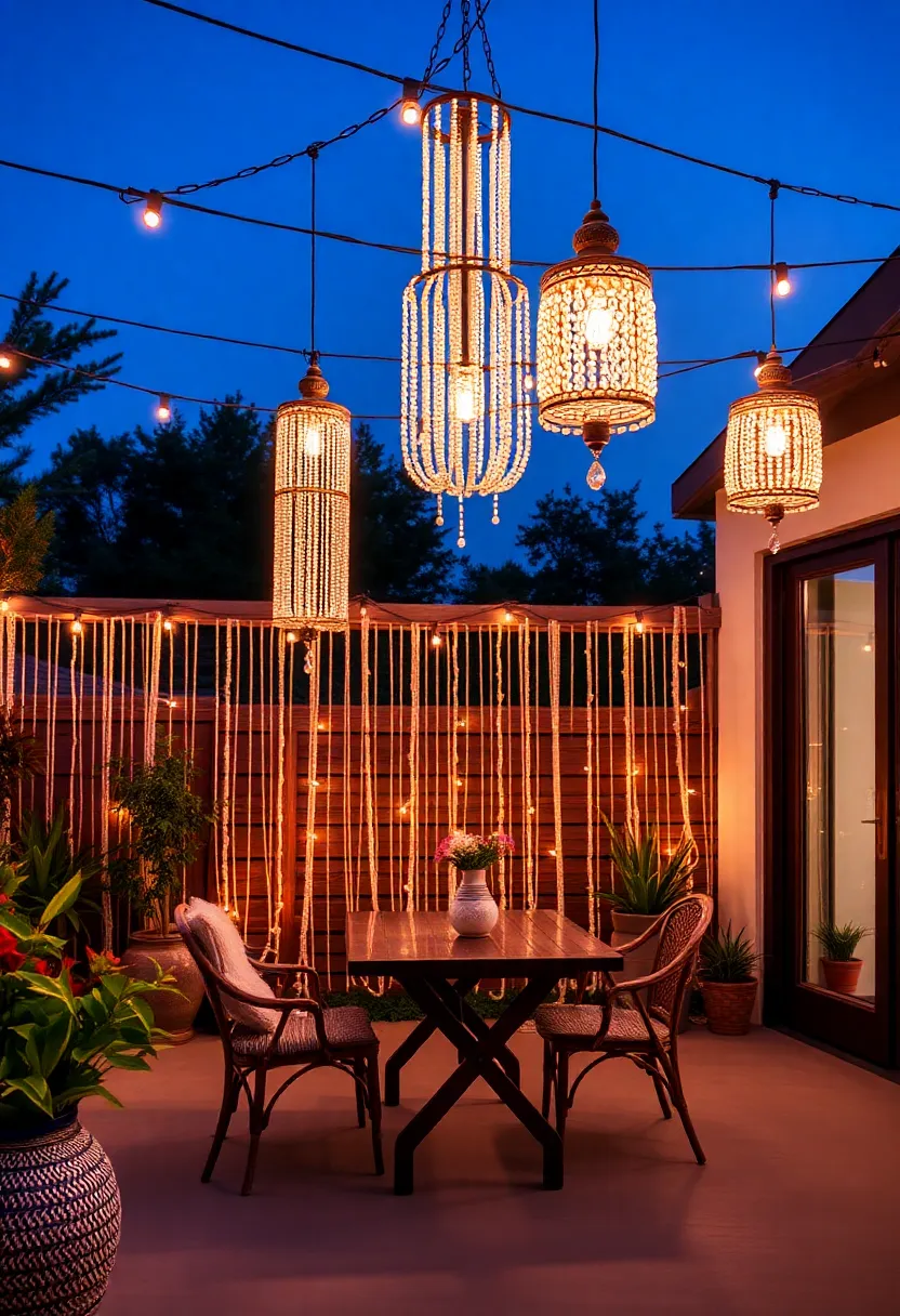 Elevating ⁢Outdoor Spaces: Bringing Beaded Charm to Patios and Gardens