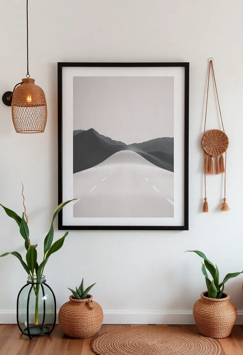 Photography as Decor: Framing Moments in a Bohemian Style