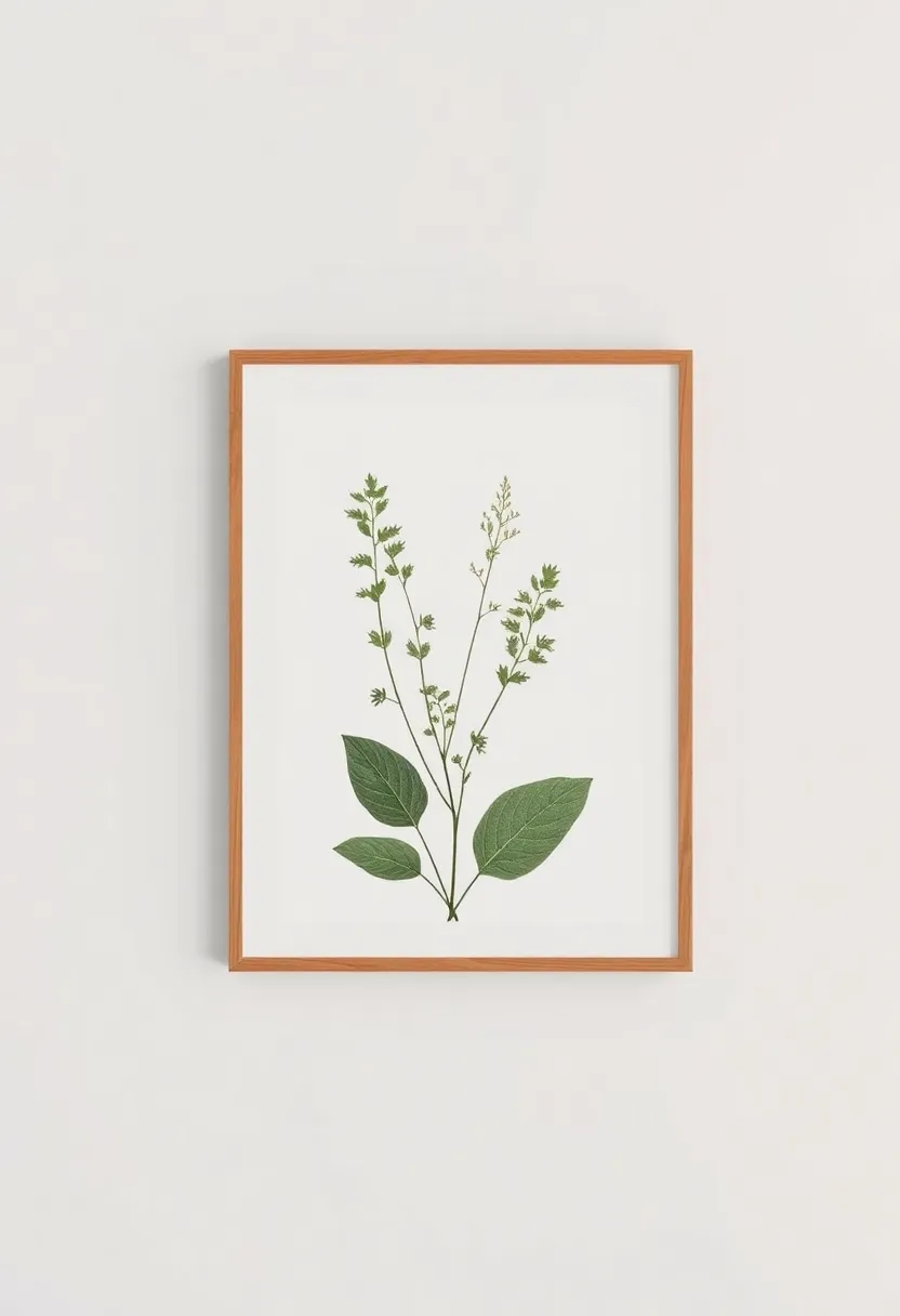 Framed Nature: Bringing the Outdoors In with Botanical Prints