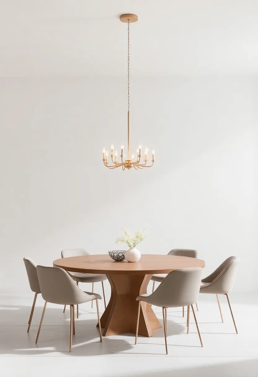Dining-In-The-Round: ⁢Chandeliers that Complement ⁢Circular Tables