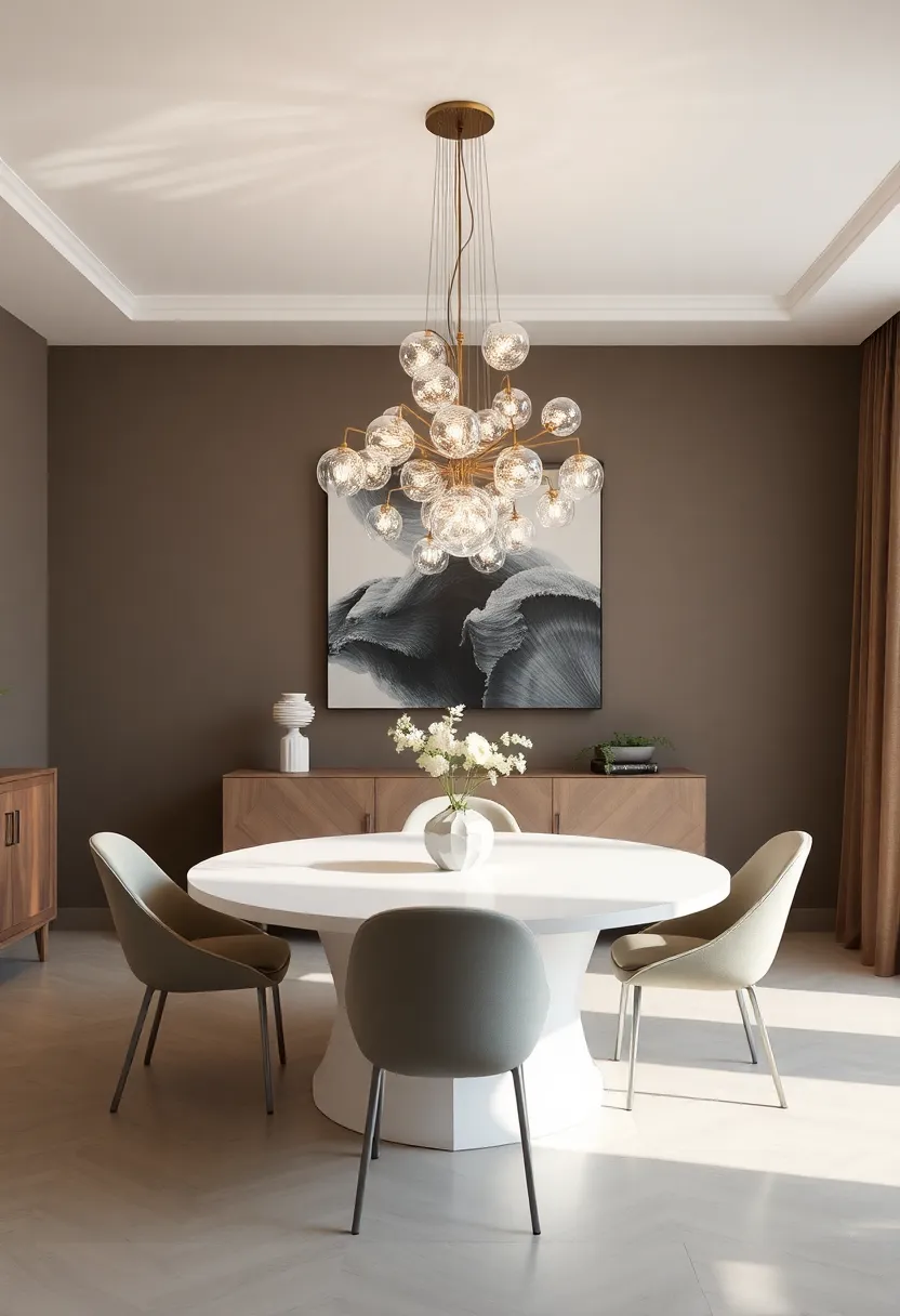 Sculptural Beauty: Unique Shapes That Transform Dining Atmospheres