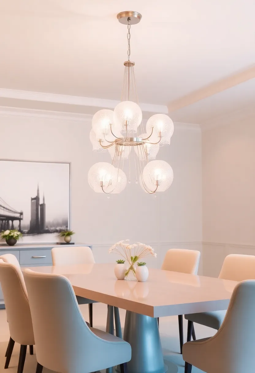 Translucent‌ Elegance: Frosted Chandeliers⁤ for Soft Lighting Effects