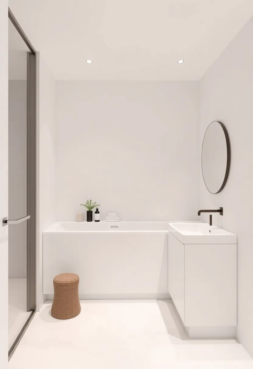 Minimalist ⁤Design Choices‍ That Elevate the ‌Aesthetic of Small Bathrooms