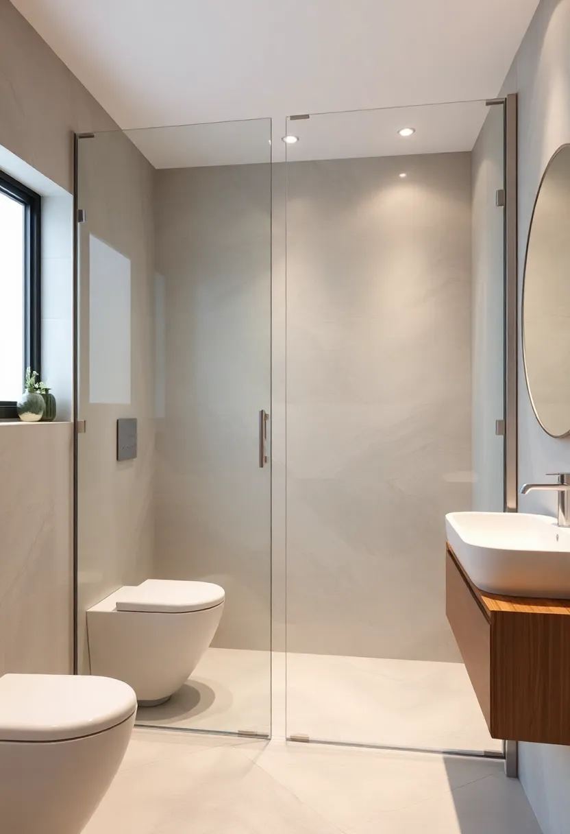 Transforming Shower Areas with Sleek ‌Glass⁣ Panels and ⁣Minimalist Design
