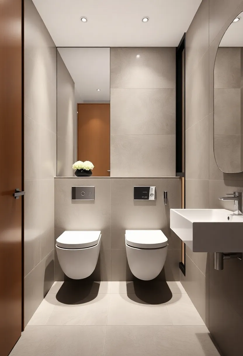 Unique⁣ Wall-mounted Toilets for Space-saving and Modern Elegance