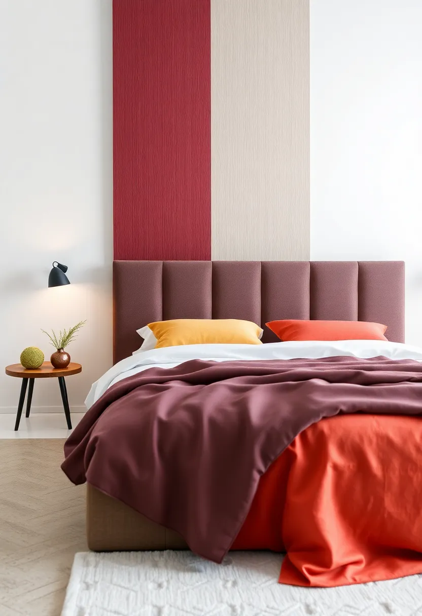 A Color Palette Adventure For Sectioned Fabric Headboards