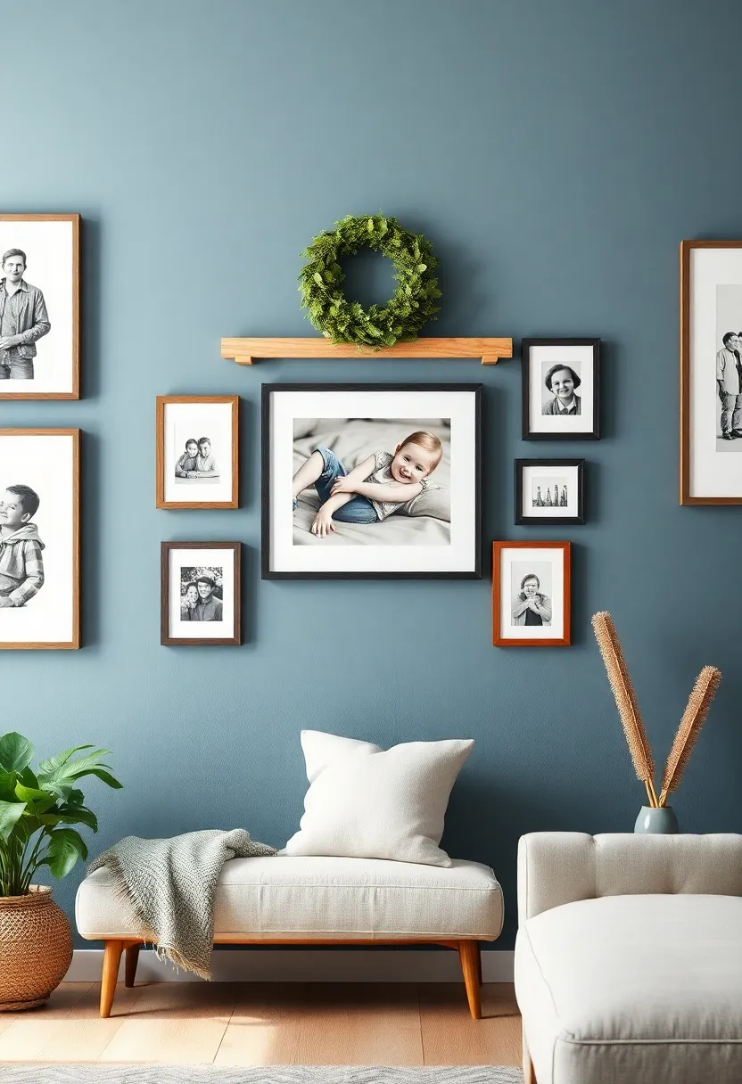 Personalized Gallery Walls: Celebrating Memories with Rustic Charm
