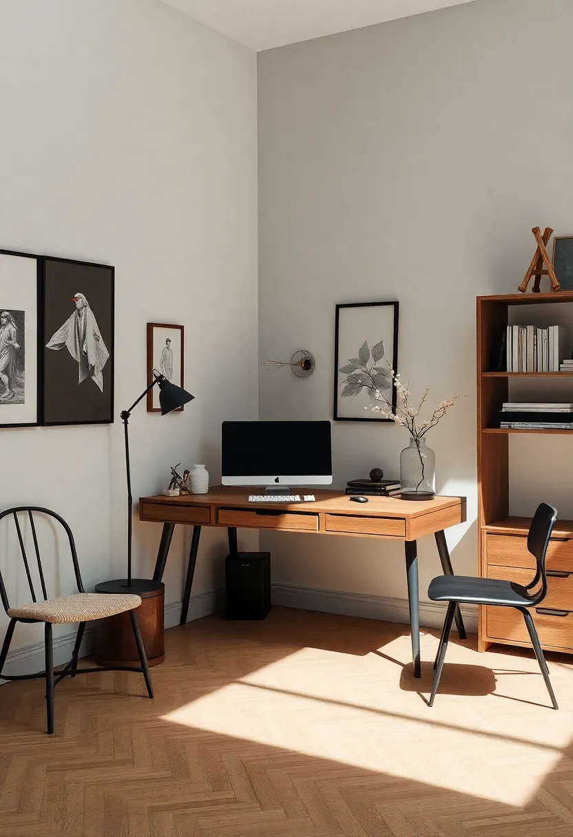 Decorative Accents: Choosing Artifacts That Complement Vintage Desks