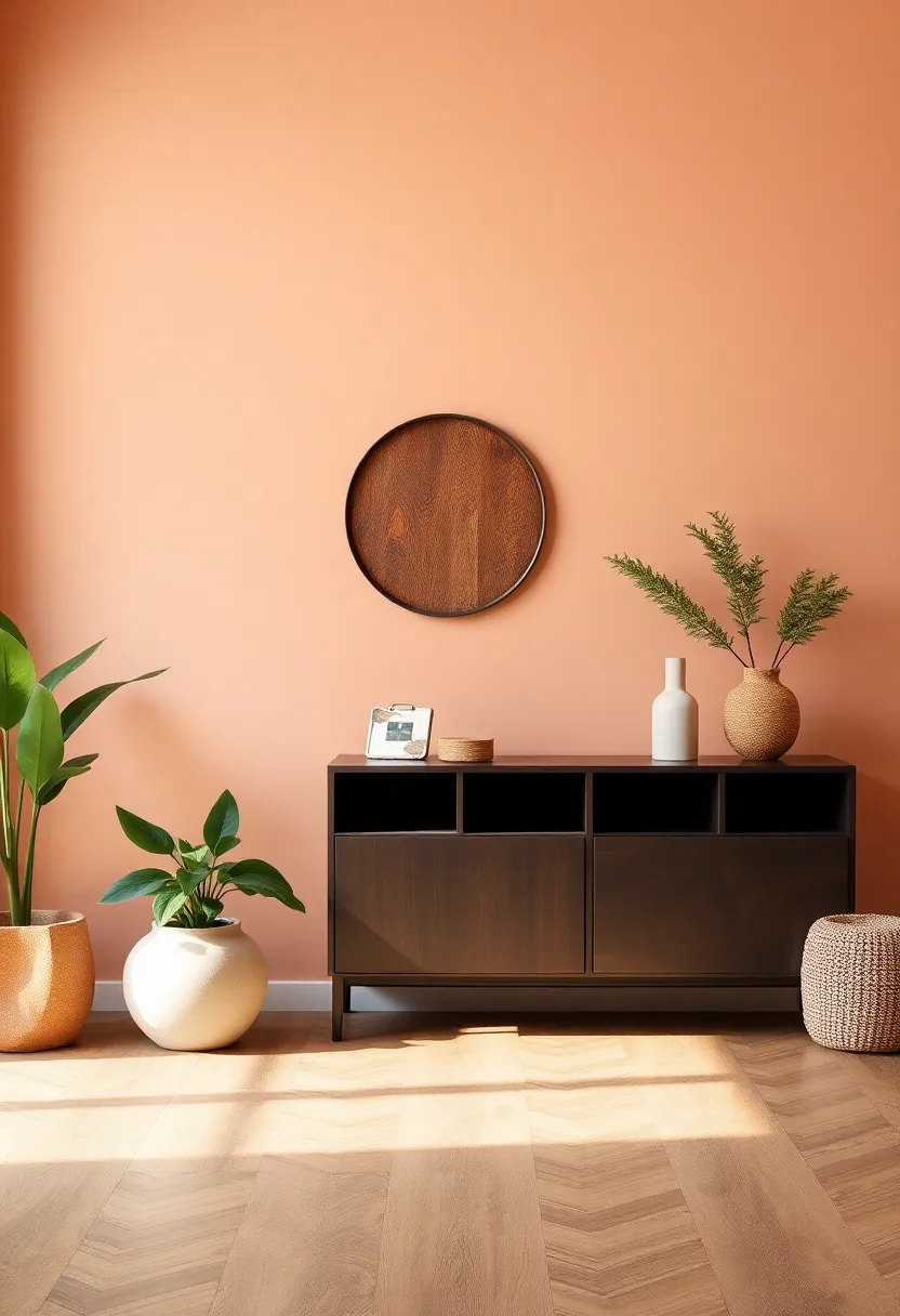 Natural Elements: Incorporating Wood and Greenery with Your Palette