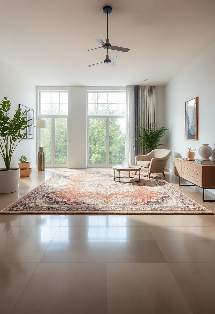 Soft Textures: Superimpose plush,vintage textiles like a⁣ Persian rug over polished,modern flooring to create‍ warmth and depth in an otherwise sleek⁤ environment
