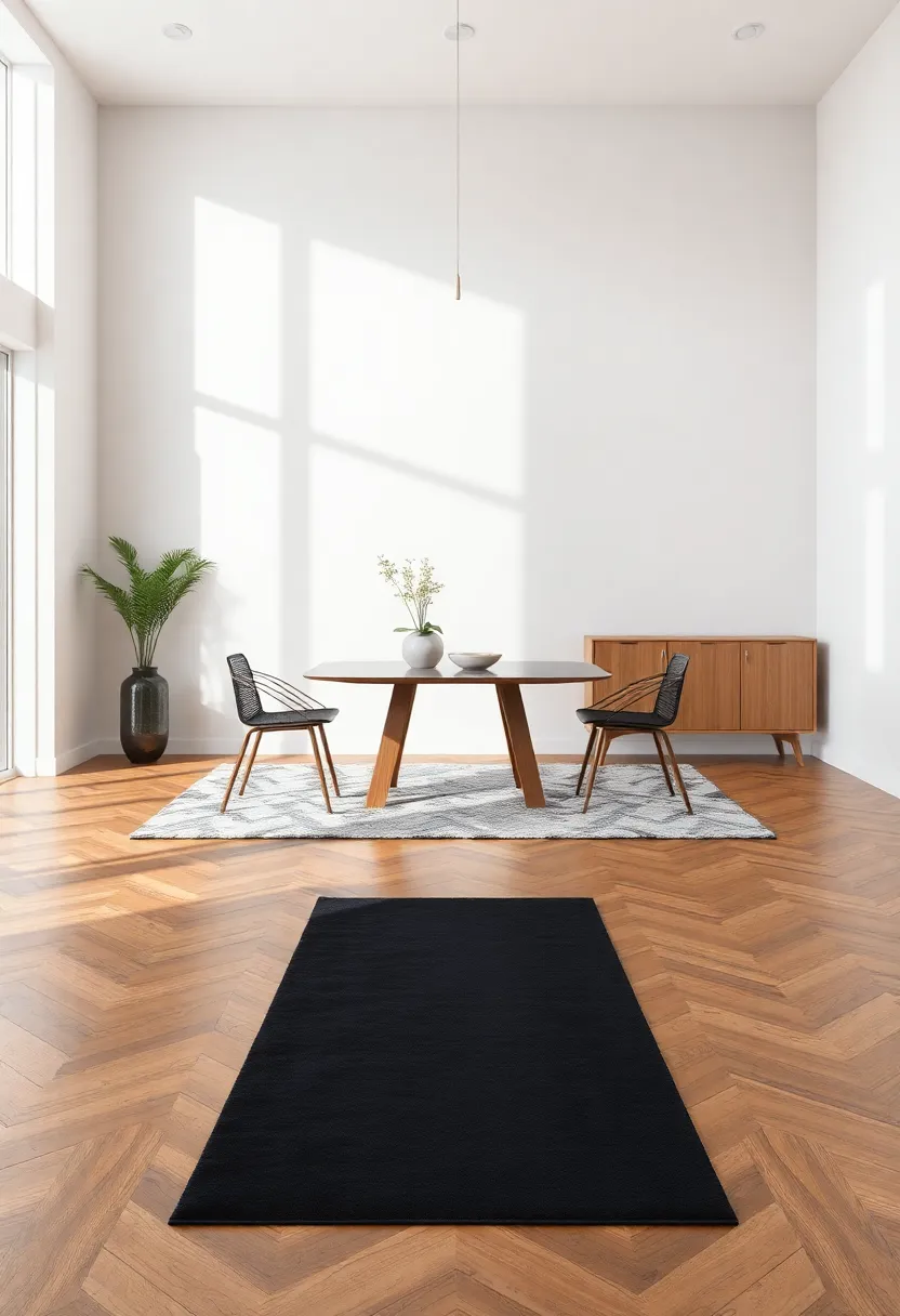 The Contrast ‌of light and​ Dark: ⁢Balancing Floors with Area​ Rugs
