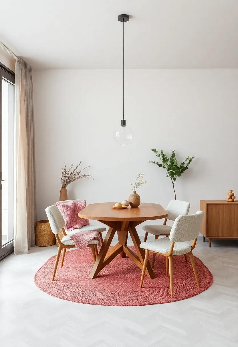 Layering Textiles for a Cozy and Inviting Dining atmosphere