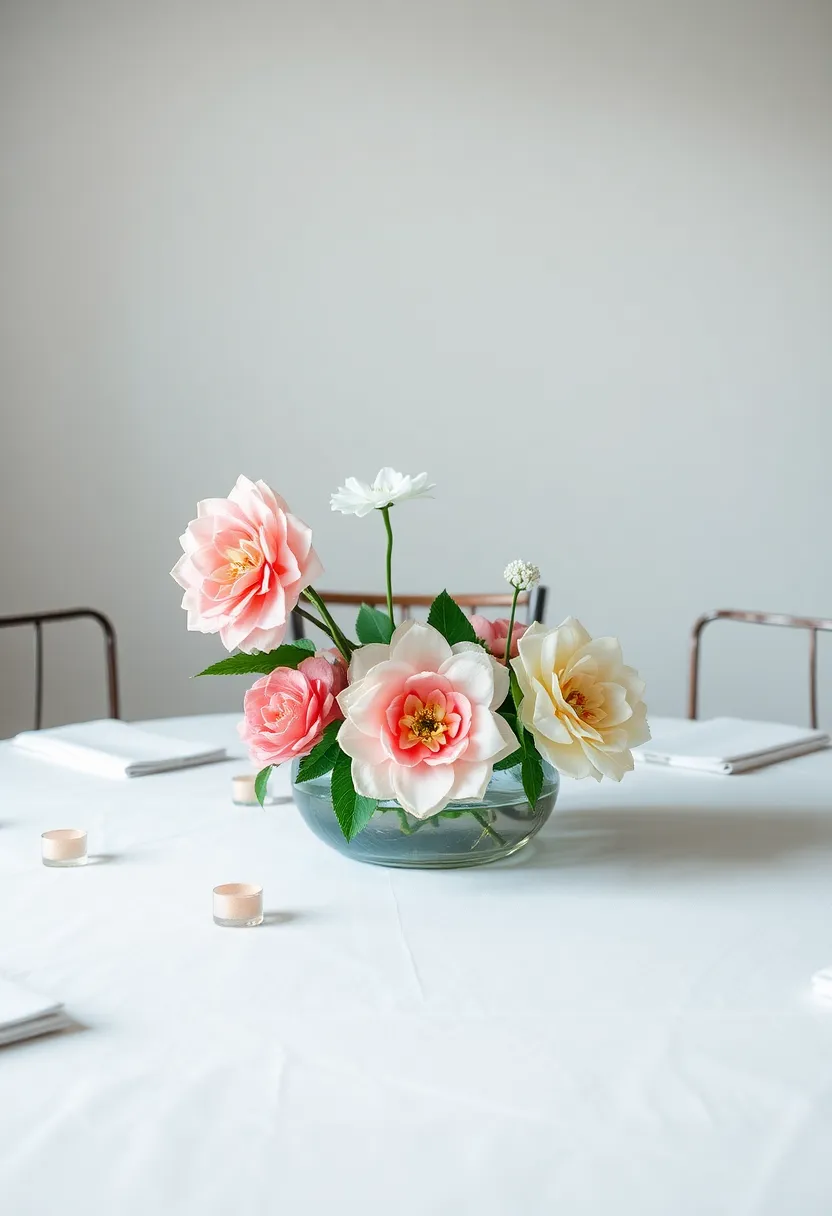 Fabric Florals: For a non-traditional option,consider fabric flowers that can be arranged to offer a lasting,low-maintenance alternative to fresh flowers