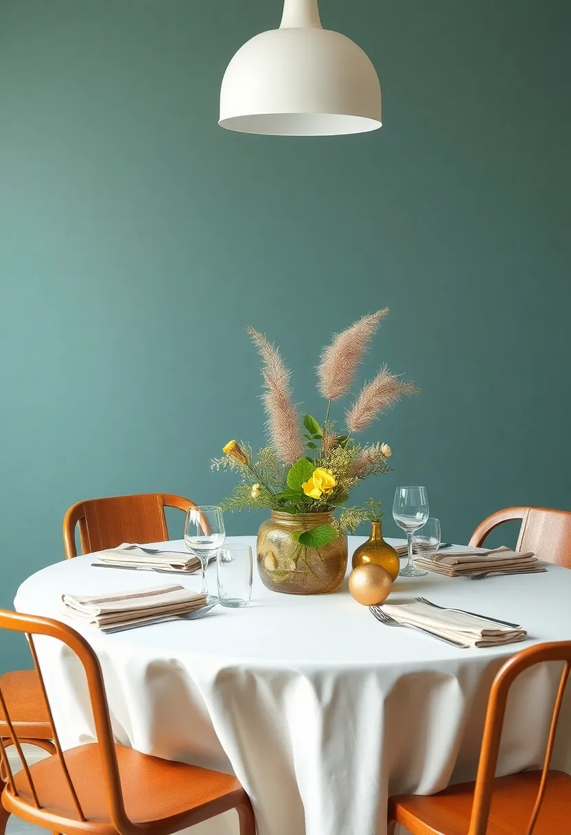 Recycled Materials: Transform recycled materials into a statement centerpiece that champions sustainability,showcasing your creative flair and environmental awareness