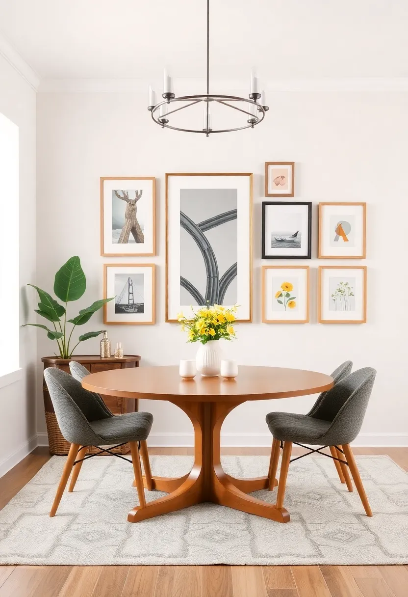 Embrace a‌ Gallery Wall: Curate a collection of your favorite art pieces, family photos, and unique prints to create a⁤ vibrant focal point that reflects your personality