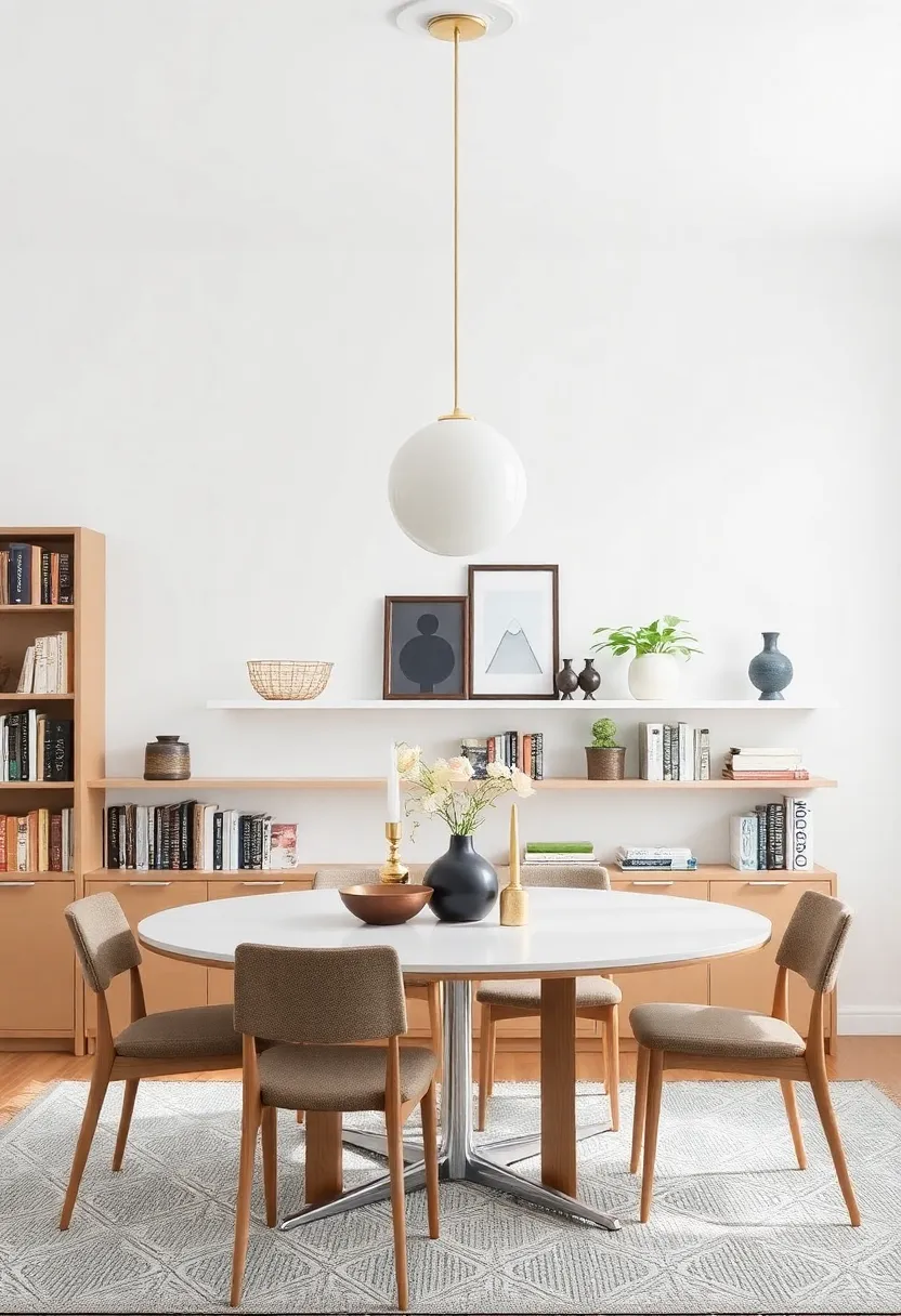Incorporate‍ Bookshelves: Install bookshelves filled with cookbooks and decorative items to create an inviting and intellectual atmosphere,‌ perfect for dinner conversations