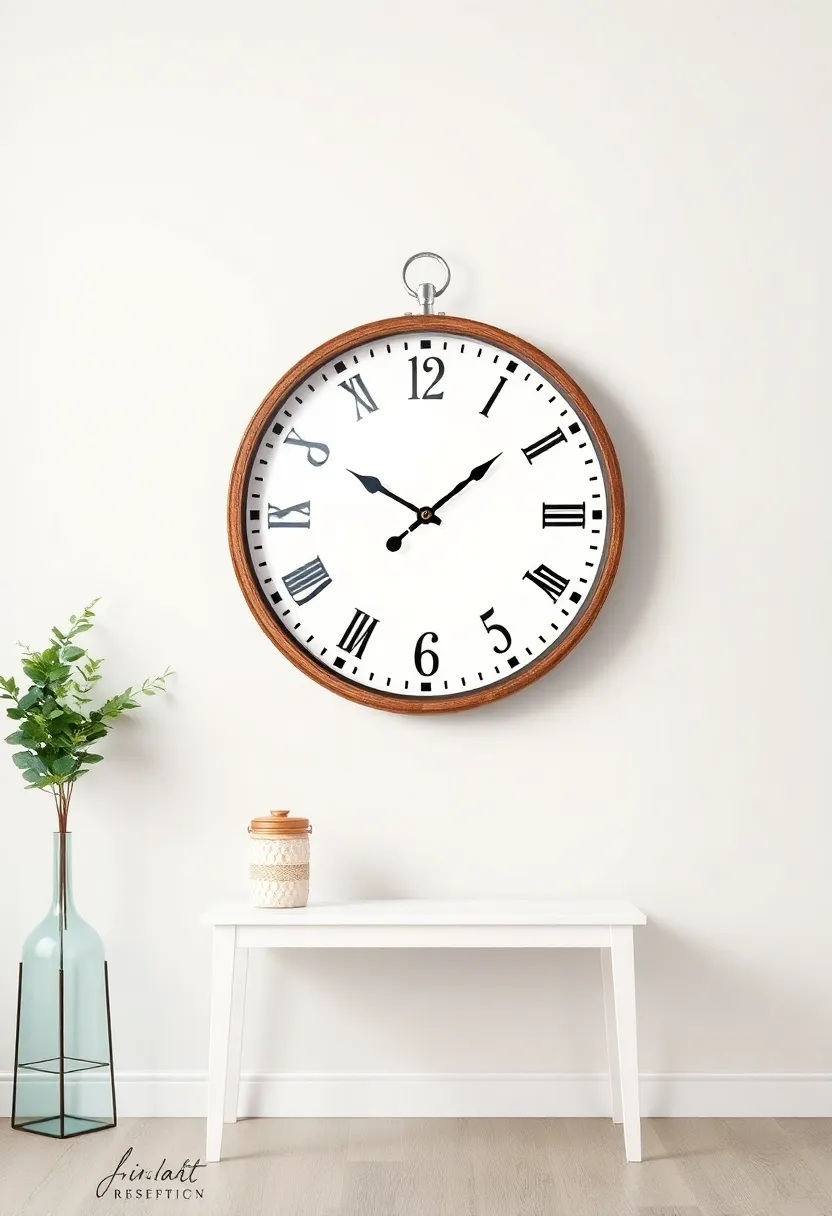 Hang⁣ a Vintage Clock: A large, vintage-inspired clock can serve as both a functional item and a decorative piece, adding character and charm to your ​dining space