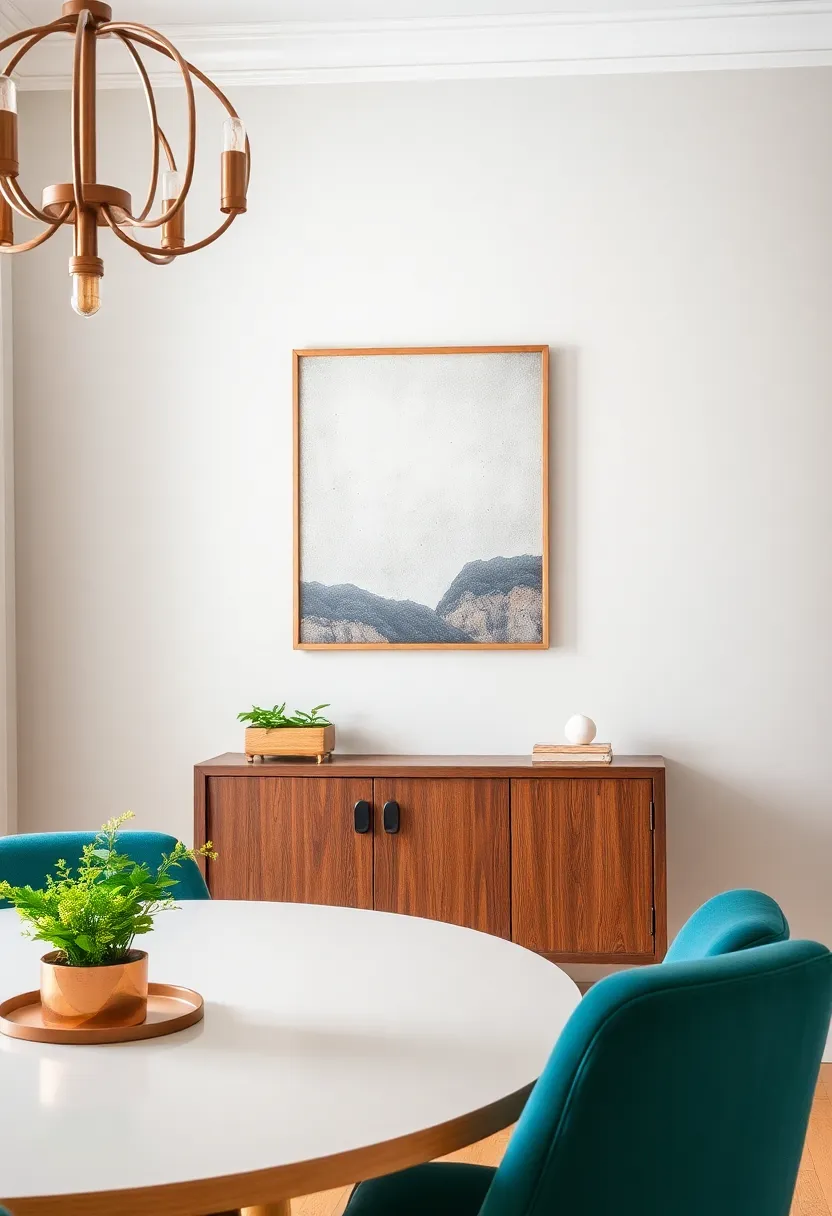 Display Custom Wall⁤ Art: Commission a local artist or designer to create custom wall art that reflects your‌ tastes, giving your dining room a personal touch