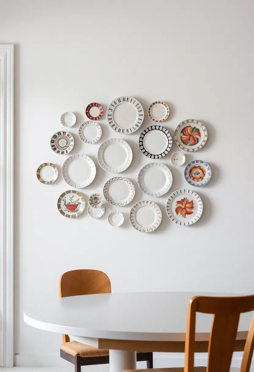 Hang Plate Wall Art: Display a collection of decorative plates on the ‌wall, turning ‍ordinary dinnerware into ⁣a stylish⁣ gallery that celebrates your taste and travels