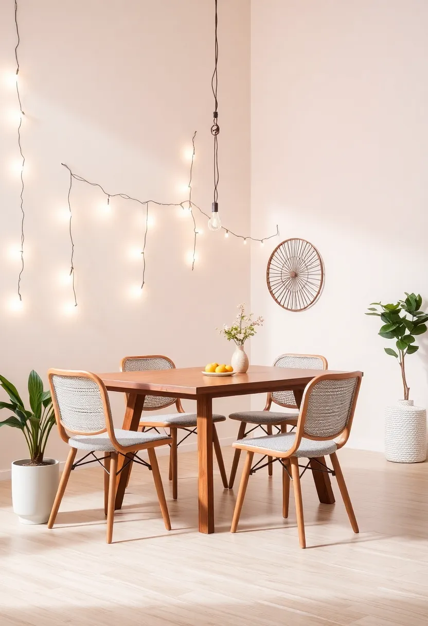 Hang String Lights: Drape charming string lights along the walls for a whimsical ⁣touch, adding warmth and creating a⁢ cozy dining environment, perfect for gatherings