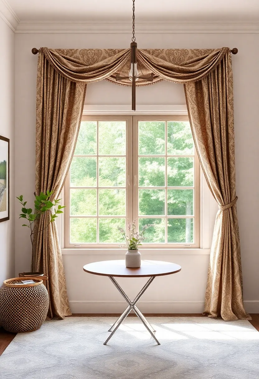 Frame Your⁣ Windows: Use decorative ⁢curtains or valances to ‌highlight‌ windows, creating a warm and‍ inviting ⁤atmosphere while tying the decor together